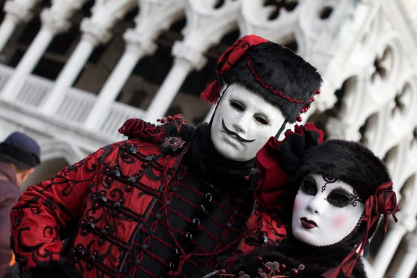 Venedik'te Venedik Karnavalı maskesi — Stok fotoğraf