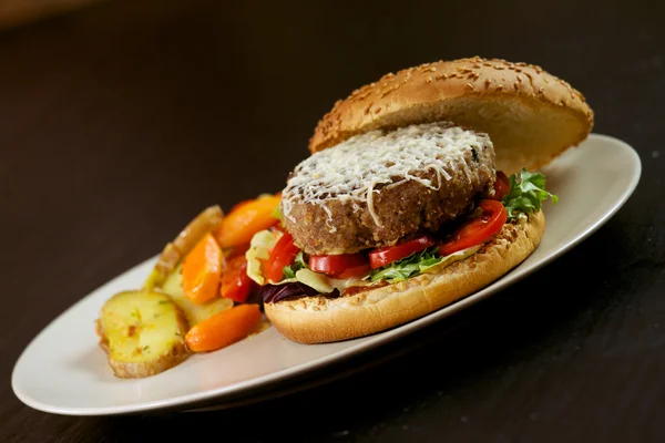 Hamburger - fast food — Zdjęcie stockowe