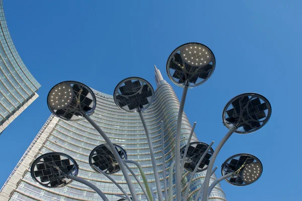 밀라노-가리발디 타워 — 스톡 사진