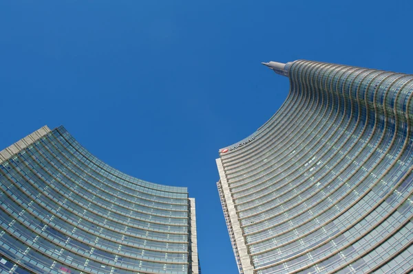 Милан - Башня Гарибальди — стоковое фото