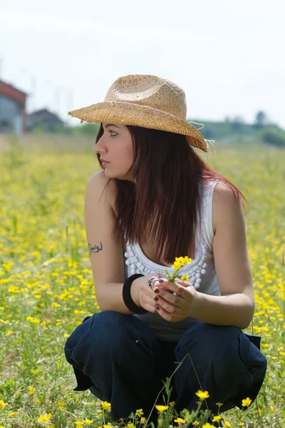 Desfrutando do sol — Fotografia de Stock