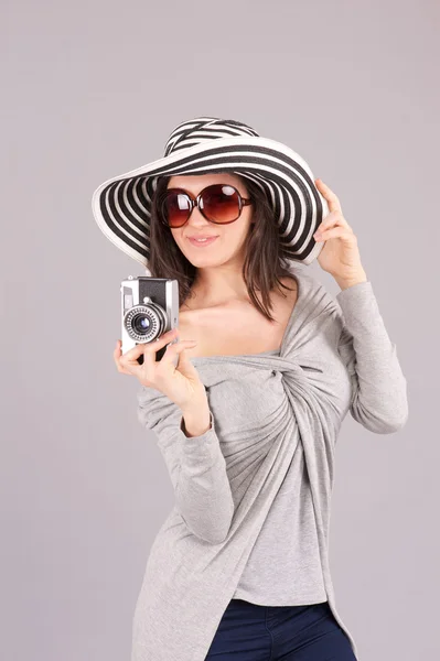 Tourist photographer — Stock Photo, Image