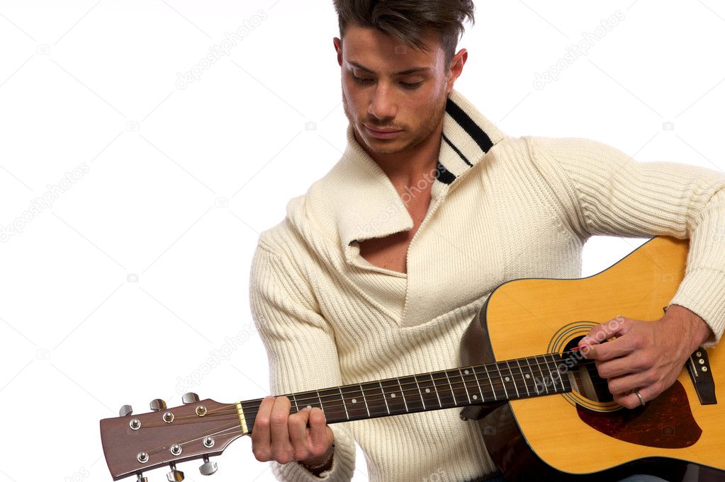 Lefty guitar player