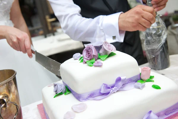 Bolo de casamento — Fotografia de Stock