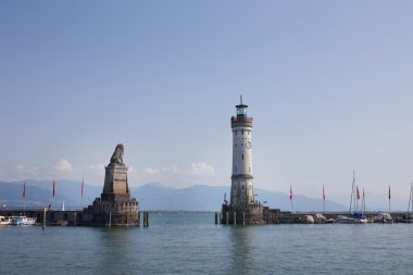 Lindau Almanya - deniz feneri