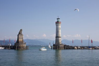 Lindau Almanya - deniz feneri