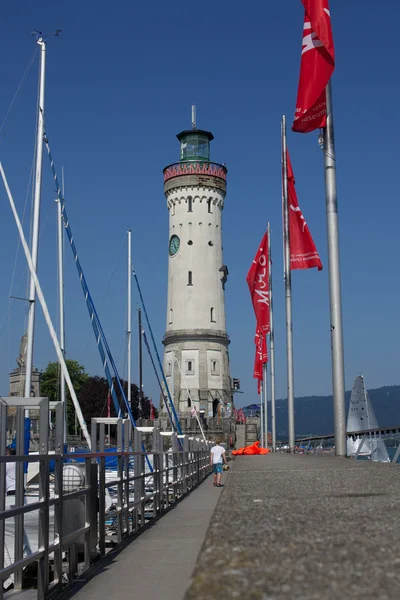 Lindau Germany - Lighthouse — Stock Photo, Image