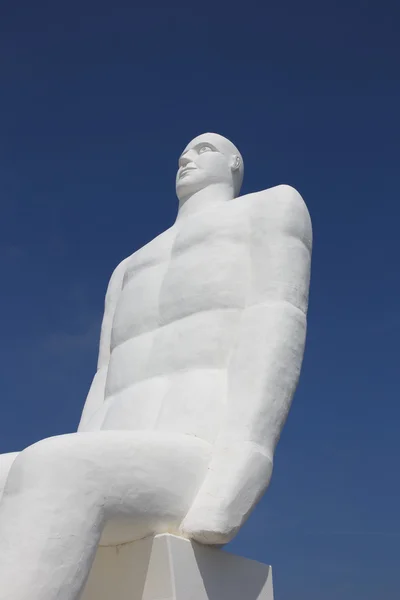 Männer trifft das Meer - esbjerg dk — Stockfoto