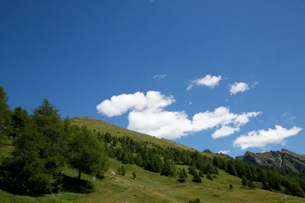 Brusson estoul - vale de aosta- — Fotografia de Stock