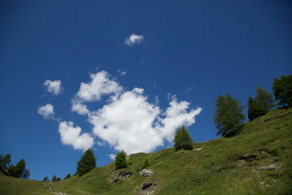 Brusson Estoul - Valle de Aosta IT — Foto de Stock