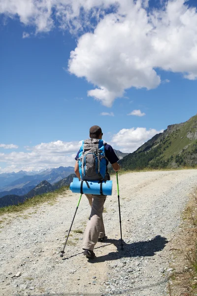 Vandring i Alperna — Stockfoto
