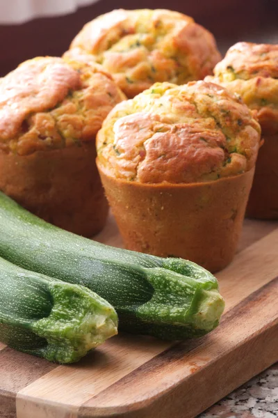 Zucchini-Muffins — Stockfoto