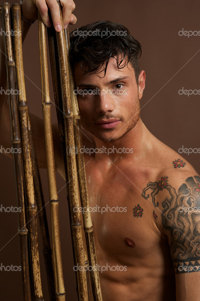 Sexy male model Stock Photo by ©ferrerivideo 31616483