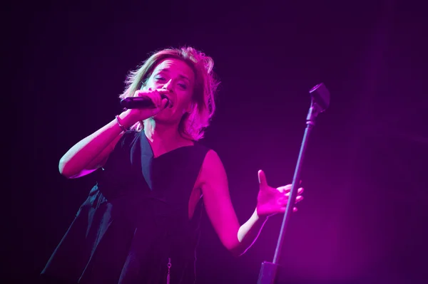 Irene Grandi Live in concert — Stock Fotó