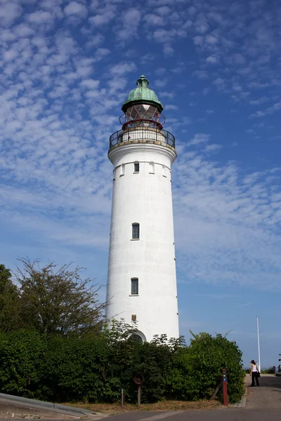 Phare de Stevns falaises - Danemark — Photo