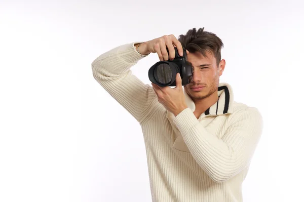 Male photographer Stock Picture