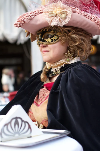 Benátky Karneval - Itálie — Stock fotografie