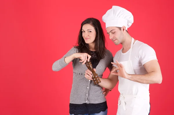 Cooking lessons — Stock Photo, Image