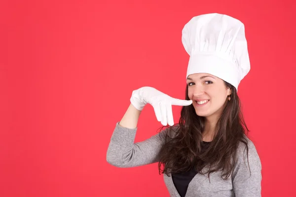 Lady chef — Stock Photo, Image