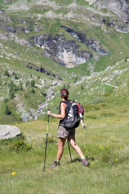 Woman hiker