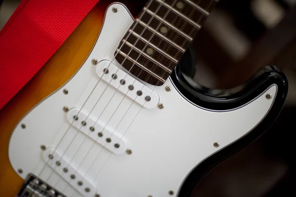 Guitarra de perto — Fotografia de Stock