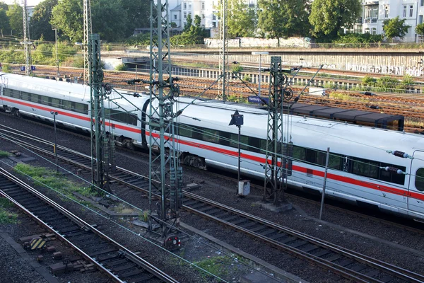 Hamburg railway - Germany — Stock Photo, Image