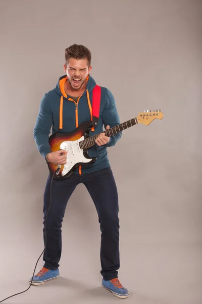 Guitar player — Stock Photo, Image