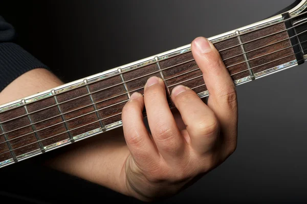 Accordi di chitarra minori — Foto Stock