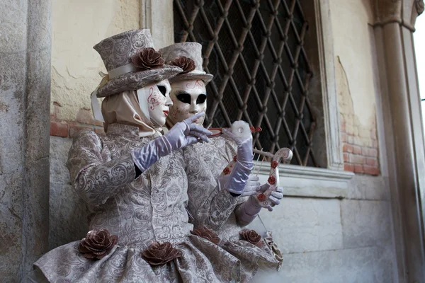 Benátky Karneval 2014 — Stock fotografie