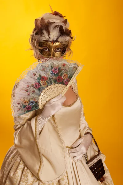 Disfraz de Carnaval de Venecia — Foto de Stock