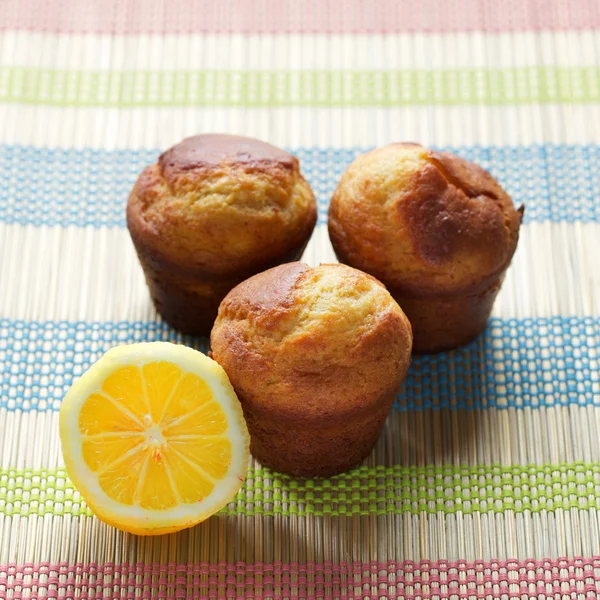 Citroen muffin — Stockfoto