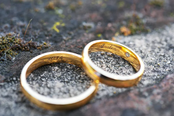 Anel de casamento — Fotografia de Stock