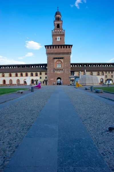 Castello Sforzesco - Milão — Fotografia de Stock