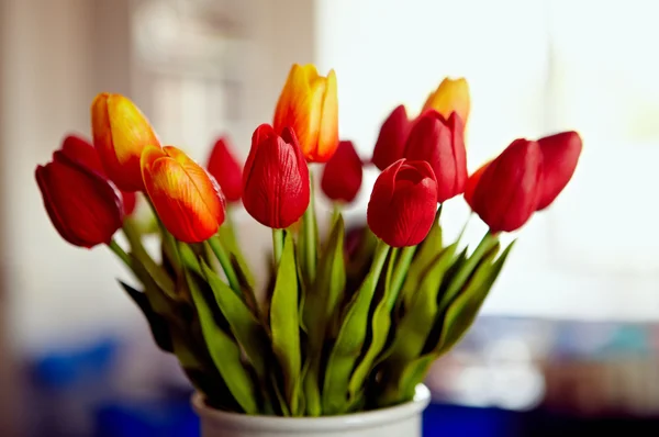 Bouquet di tulipani Fotografia Stock