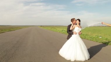 düğün fotoğrafçıları yeni evliler ateş et.