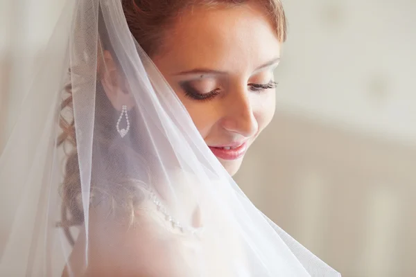 Свадебная вуаль — стоковое фото