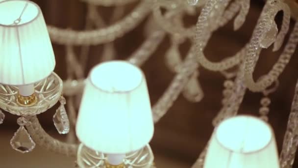 照明灯具 — 图库视频影像