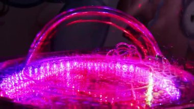 birçok sabun köpüğü