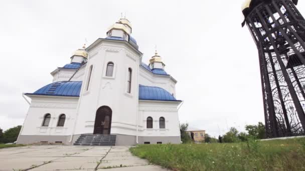 Orthodoxe Kirche — Stockvideo