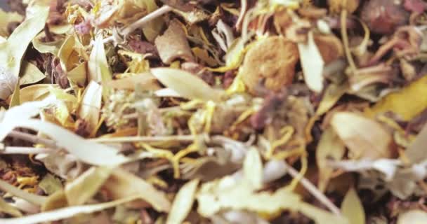 Té de invierno turco sobre la mesa — Vídeos de Stock