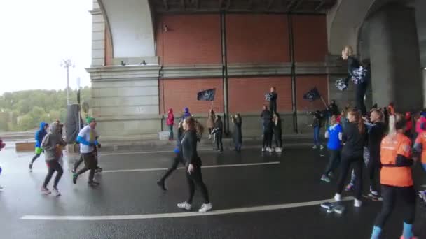 絶対モスクワマラソン — ストック動画