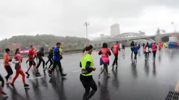 Maratona de Moscou absoluta — Vídeo de Stock