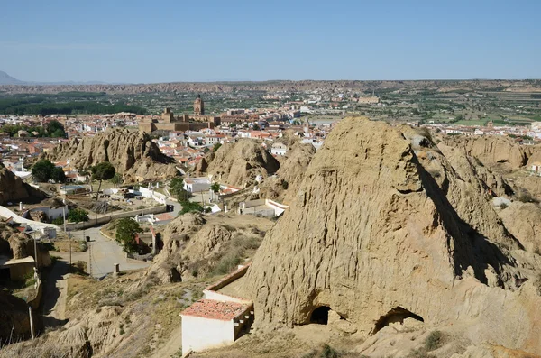 Cave houses of Guadix — Stock Photo, Image