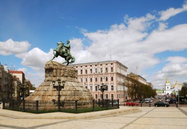 Bogdan khmelnitsky anıt Kiev