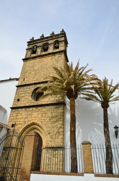 Готичний дзвіниці у районі Ronda — стокове фото