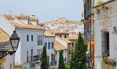 İspanyol beyaz şehir antequera