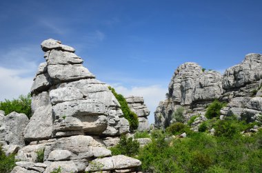 etkileyici karstik peyzaj