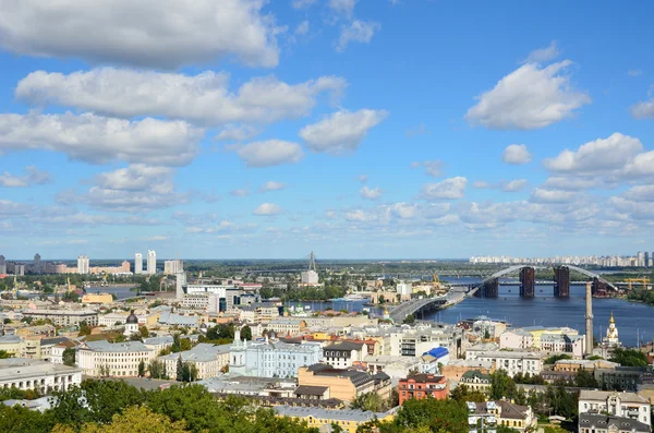 Правому березі річки Києва — стокове фото