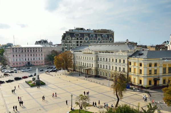 Mikhailovskaya square i Kiev — Stockfoto