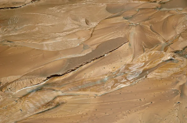 Silt na de modderstroom — Stockfoto